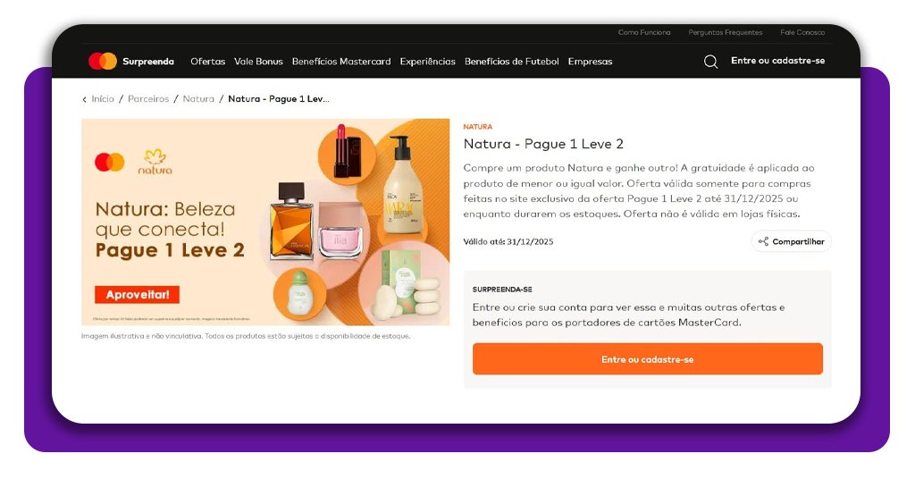 Produtos de beleza grátis