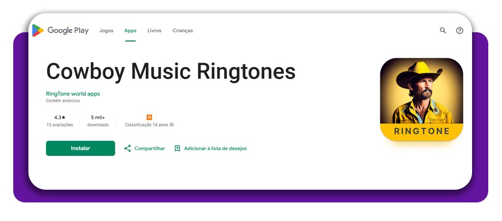 Aplicativo com dezenas de toques de cowboy para usar no celular 2 Toques de cowboy