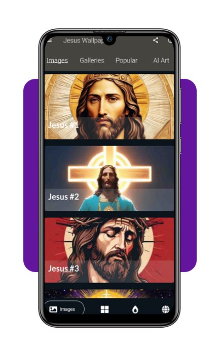 Aplicativo de papel de parede de Jesus: mais de 100 mil opções 3 Papel de parede de Jesus