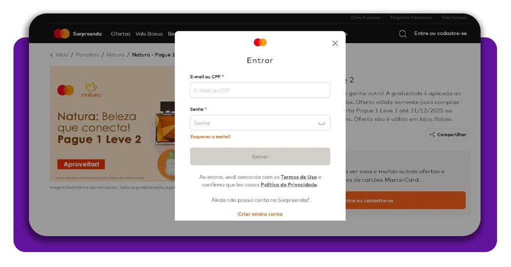 Produtos de beleza grátis