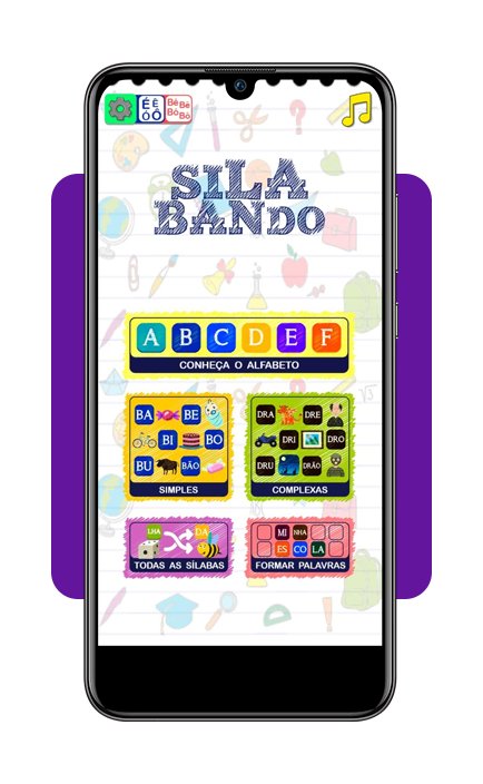 Aplicativo de silabário para aprender a formar mais de 700 palavras 3 Silabário