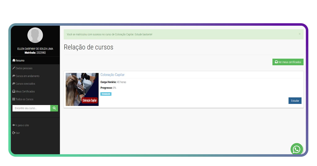 Curso de coloração capilar gratuito para profissionais da beleza 3 Curso de coloração capilar