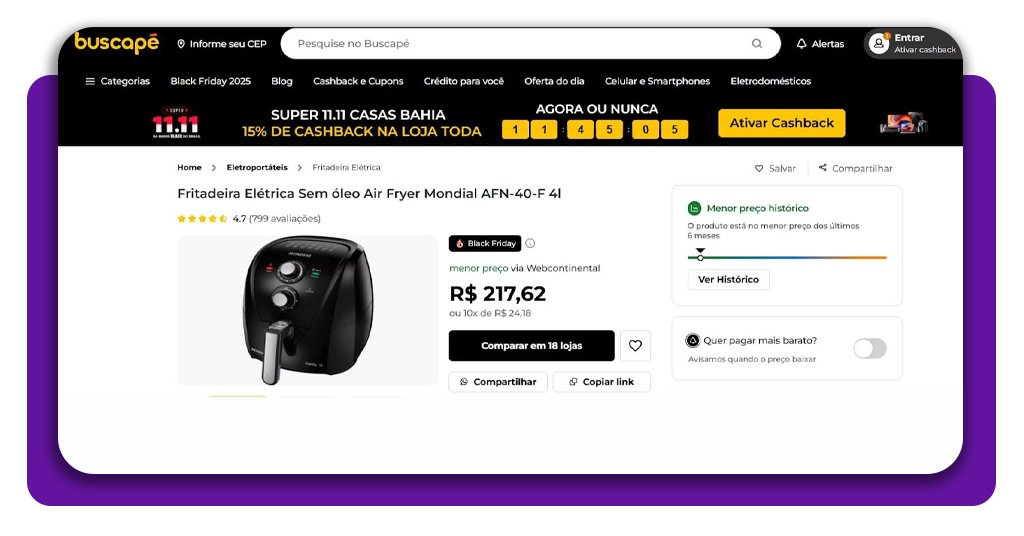 Aplicativos para comparar preços na Black Friday