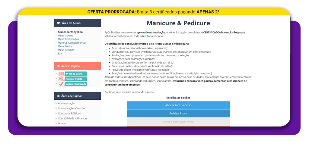 Melhor curso de pedicure gratuito pelo celular 4 Curso de pedicure