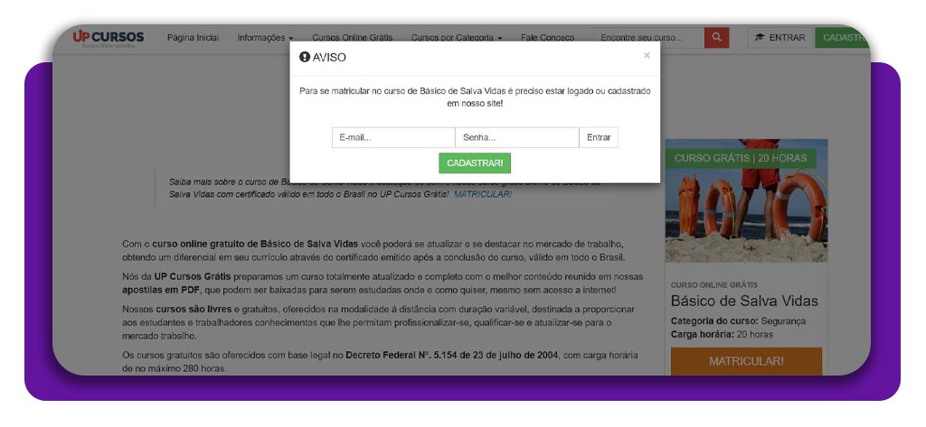 Curso de salva-vidas