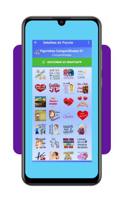 Pacote exclusivo com figurinhas de bênçãos para baixar no celular 4 Figurinhas de bênçãos
