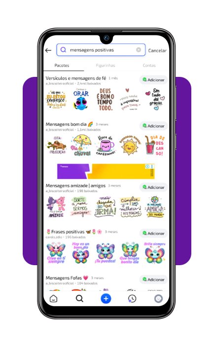 App para baixar lindas figurinhas de positividade grátis no celular 4 Figurinhas de positividade