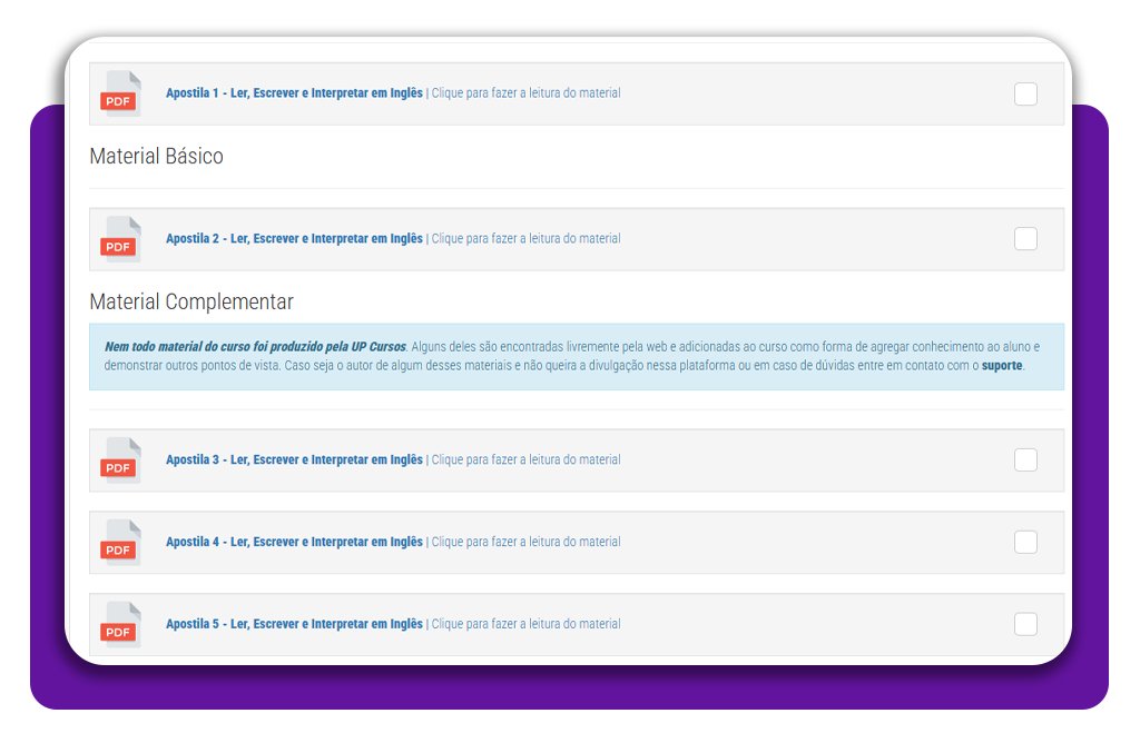 Ler e escrever em inglês