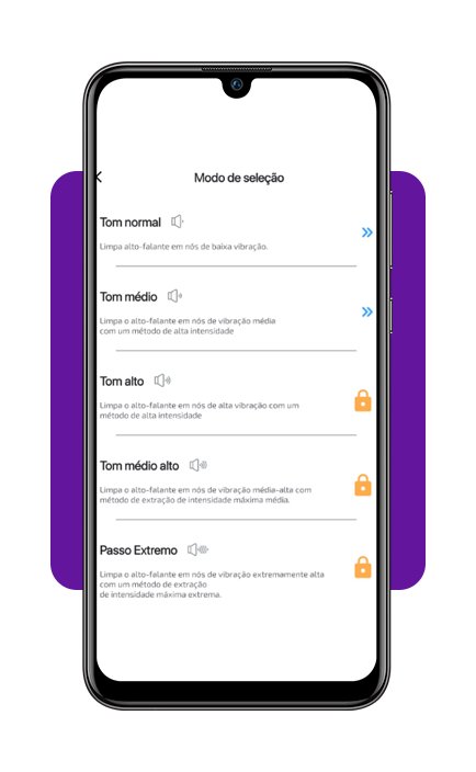 Limpador de alto-falante