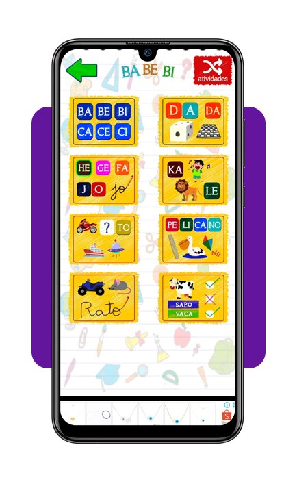 Aplicativo de silabário para aprender a formar mais de 700 palavras 4 Silabário