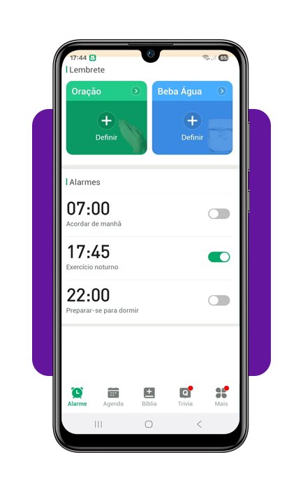 Alarme bíblico: configure seu despertador com sons e trechos da Bíblia 5 Alarme bíblico
