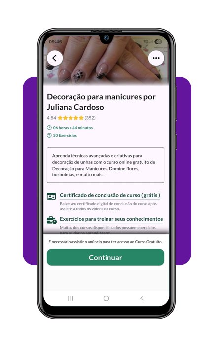 Decoração de unhas