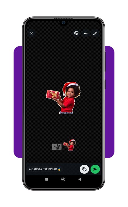 Figurinhas de Natal e Ano Novo: baixe sem custo no telefone 6 Figurinhas de Natal e Ano Novo