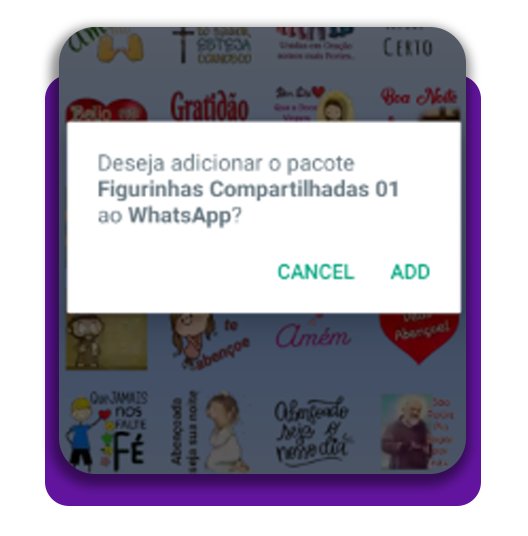Pacote exclusivo com figurinhas de bênçãos para baixar no celular 5 Figurinhas de bênçãos