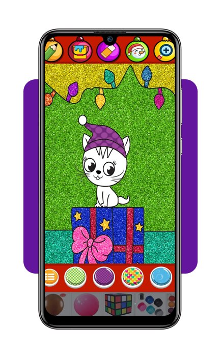 Livro de colorir do Natal: app com mais de 150 páginas grátis 5 Livro de colorir do Natal