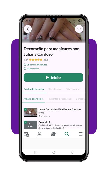 Decoração de unhas