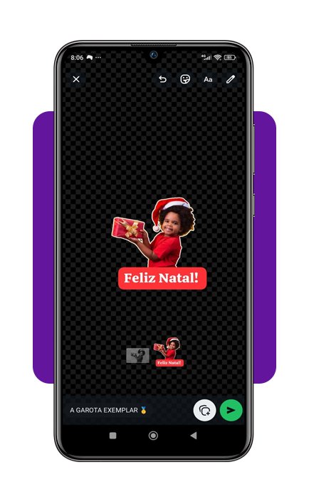 Figurinhas de Natal e Ano Novo: baixe sem custo no telefone 7 Figurinhas de Natal e Ano Novo