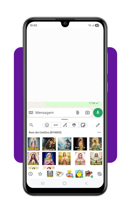 Instale grátis as melhores figurinhas de feliz dia abençoado 8 Dia abençoado