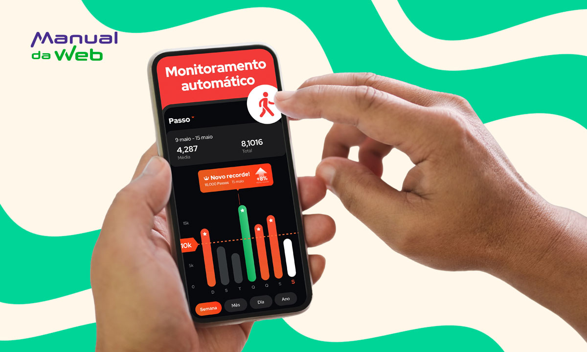 Contador de passos 100% grátis que funciona sem internet