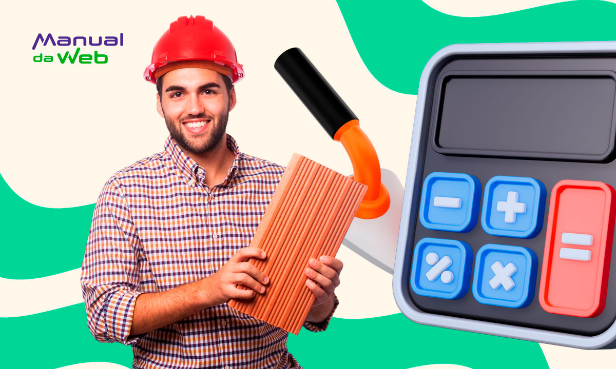 Calculadora de construção para profissionais da construção civil