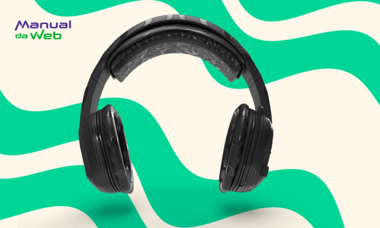 Fone de ouvido está carregando