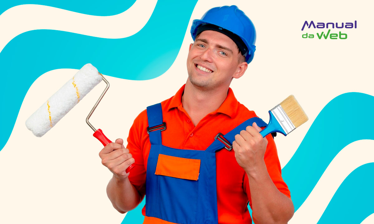 Manual do pintor: baixe o app com centenas de tutoriais em vídeo