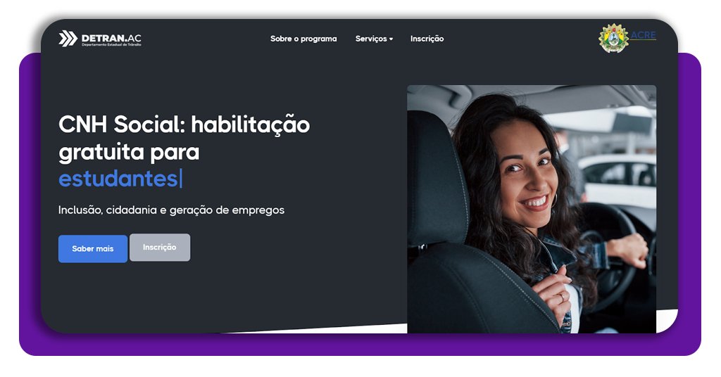 CNH gratuita para mulheres