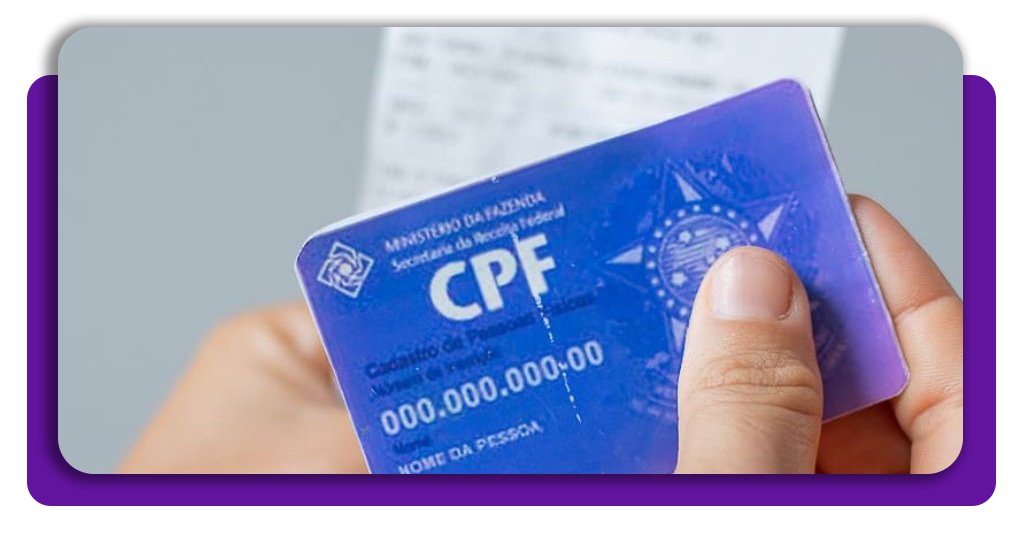 Cadastro no programa de nota fiscal