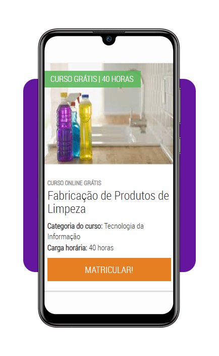 Curso de fabricação de produtos de limpeza
