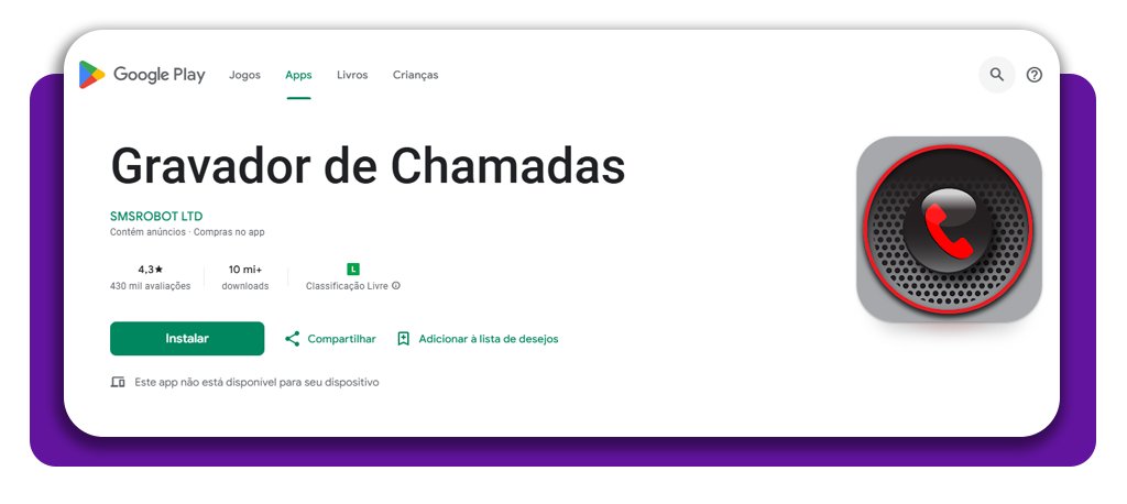 Gravador de ligação: grave automaticamente qualquer chamada 2 Gravador de ligação