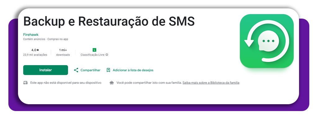 Aplicativo gratuito para recuperar SMS apagado do celular 2 Recuperar SMS apagado