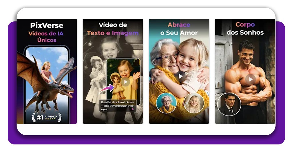 Aplicativo para gerar vídeo de IA com as suas fotos do celular 2 Gerar vídeo de IA