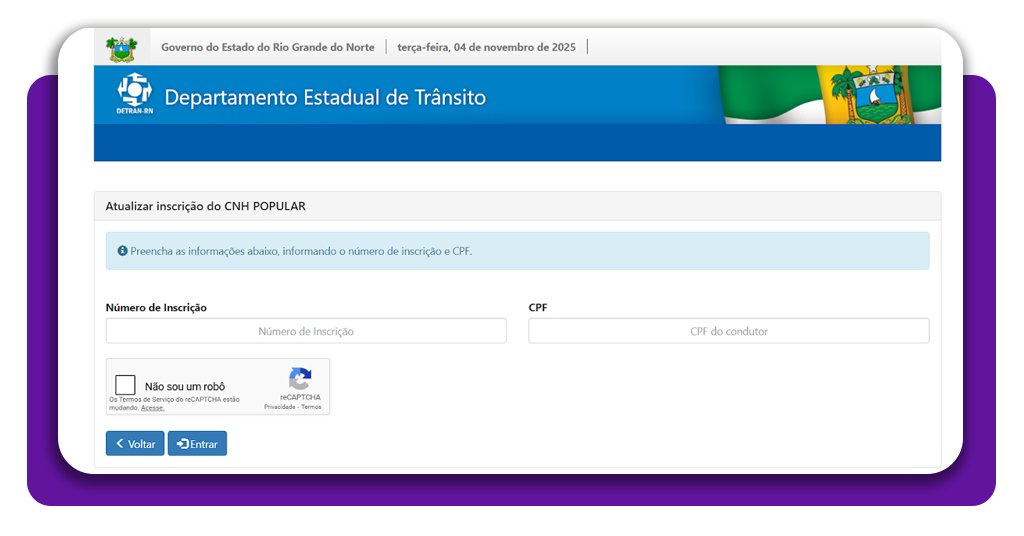 Saiba como se inscrever pela internet na CNH de moto gratuita 2 CNH de moto gratuita