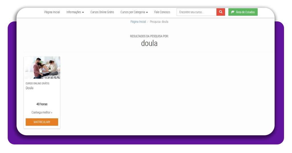 Curso de doula gratuito para iniciantes: matricule-se online 2 Curso de doula gratuito