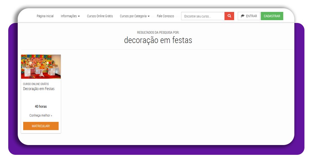 Curso de decoração de festa 100% online e grátis 2 Curso de decoração de festa