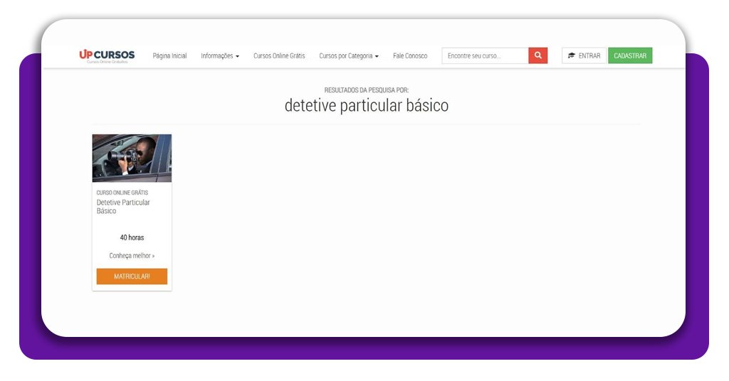 Curso de detetive particular 100% gratuito pela internet 2 Curso de detetive particular