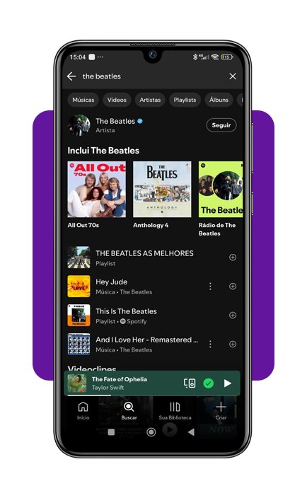 Escutar músicas dos Beatles