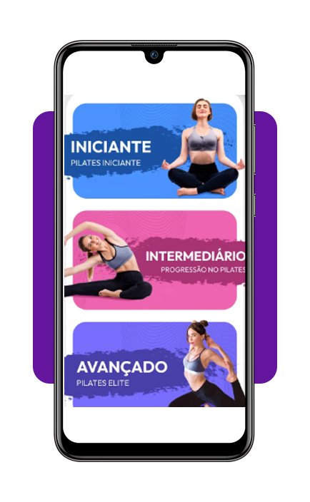 Pilates em casa com instruções em vídeo