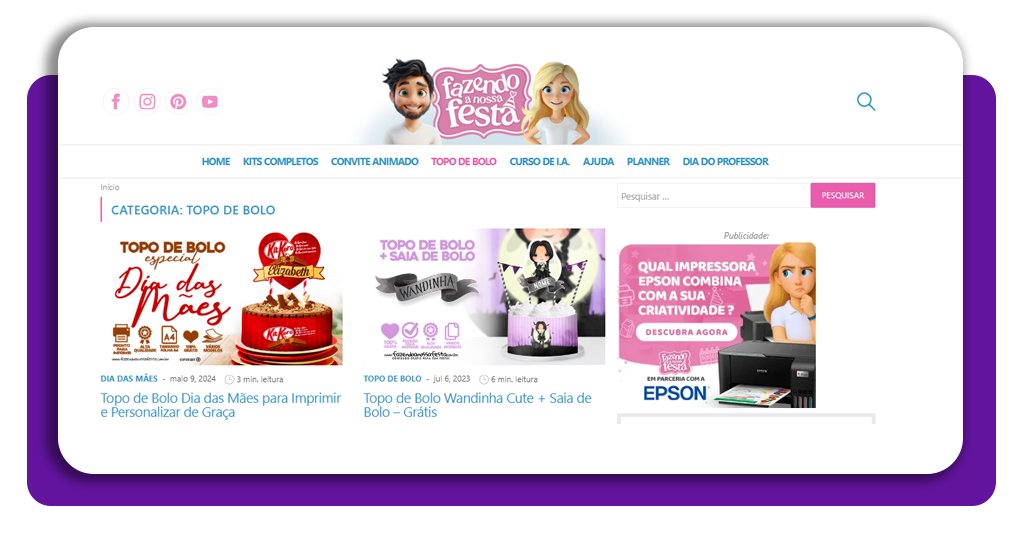 Topo de bolo para imprimir grátis: várias opções para confeiteiras 2 Topo de bolo para imprimir