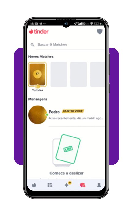 Ver curtidas no Tinder