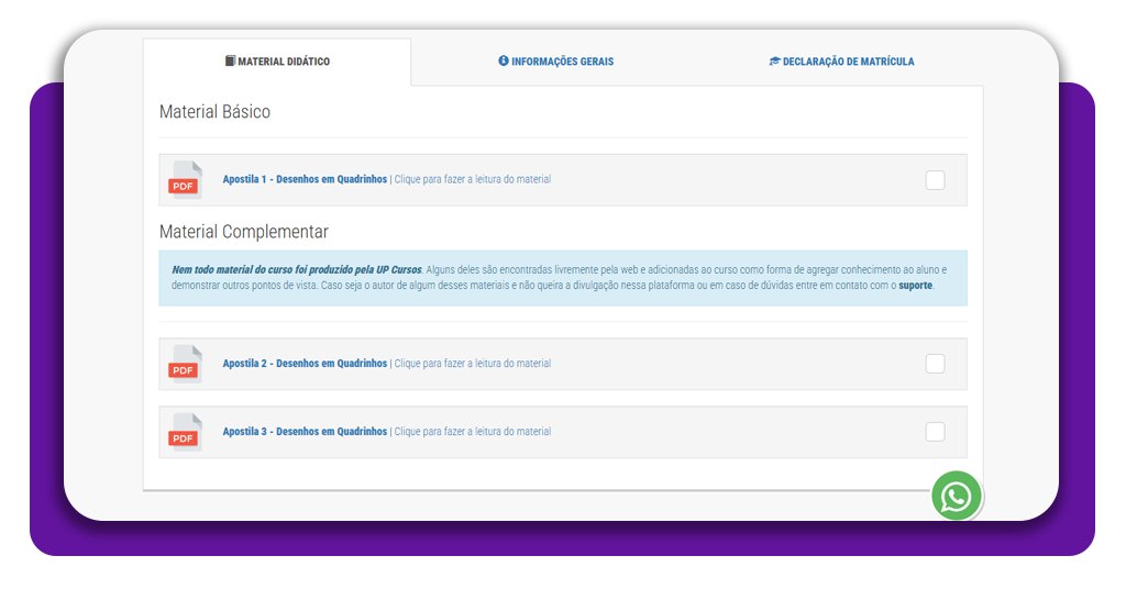 Curso de desenhos em quadrinhos pela internet: matrícula grátis 3 Curso de desenhos em quadrinhos