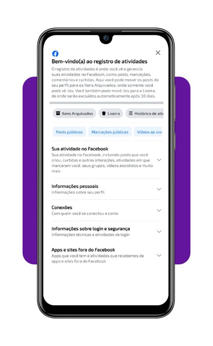 Histórico de curtidas