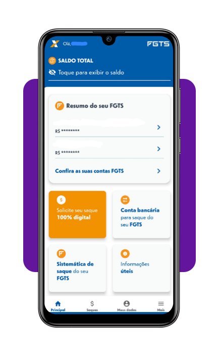 Saldo disponível no FGTS Digital