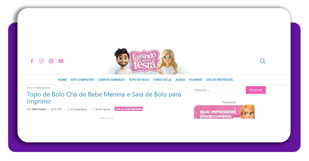 Topo de bolo para imprimir grátis: várias opções para confeiteiras 3 Topo de bolo para imprimir