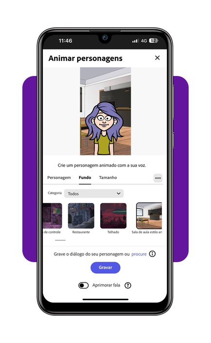 Melhor app para animar personagem com sua voz (teste grátis) 5 Animar personagem com sua voz