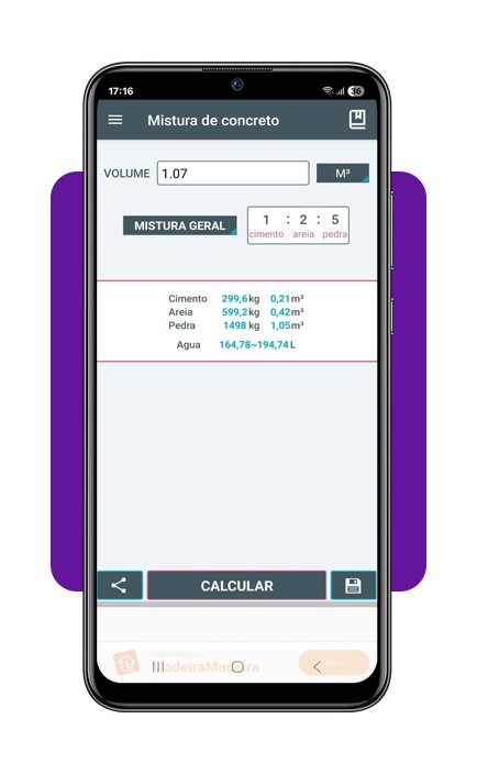 Calculadora de concreto