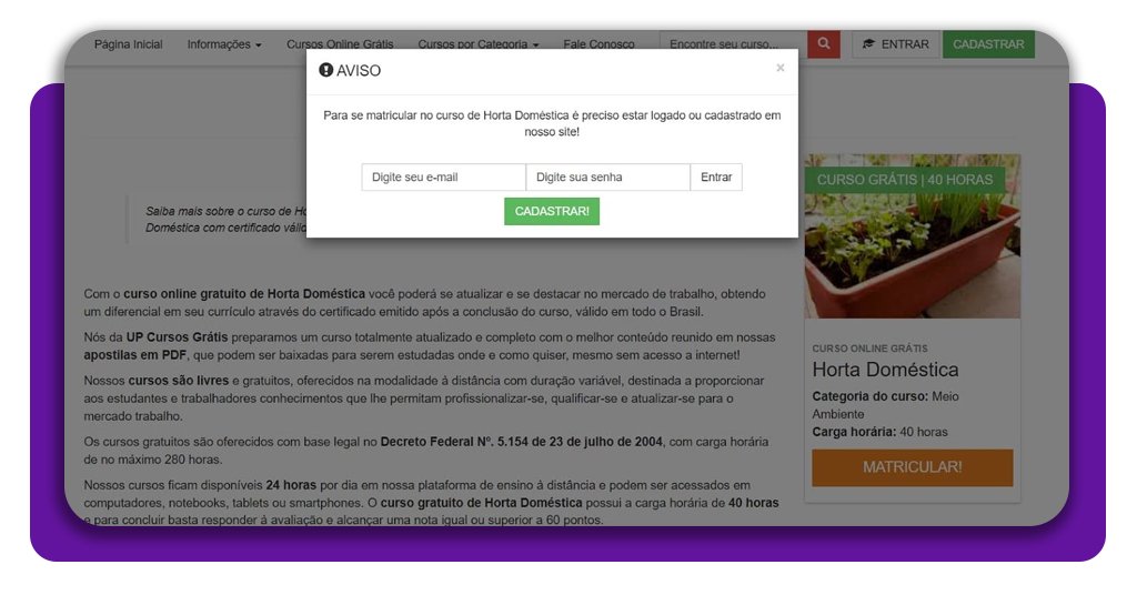 Curso de horta doméstica: curso online e 100% gratuito 4 Curso de horta doméstica