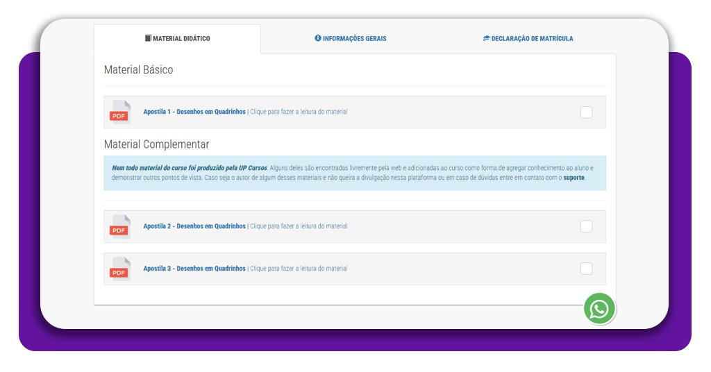 Curso de desenhos em quadrinhos pela internet: matrícula grátis 4 Curso de desenhos em quadrinhos
