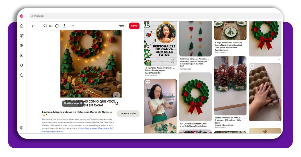 Decorações de Natal com coisas que você tem em casa