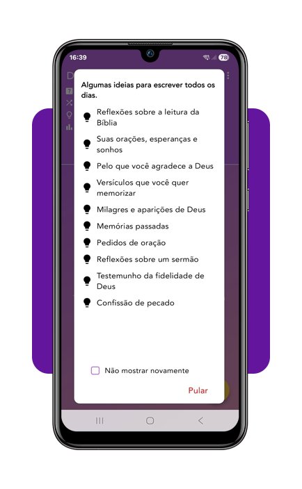 Diário de oração cristão